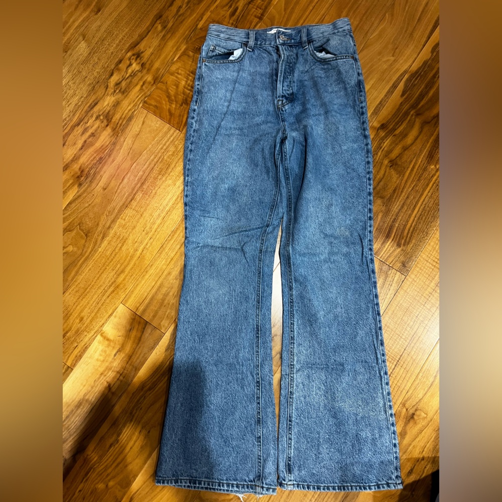 PacSun Medium Wash High Rise Bootcut Jeans